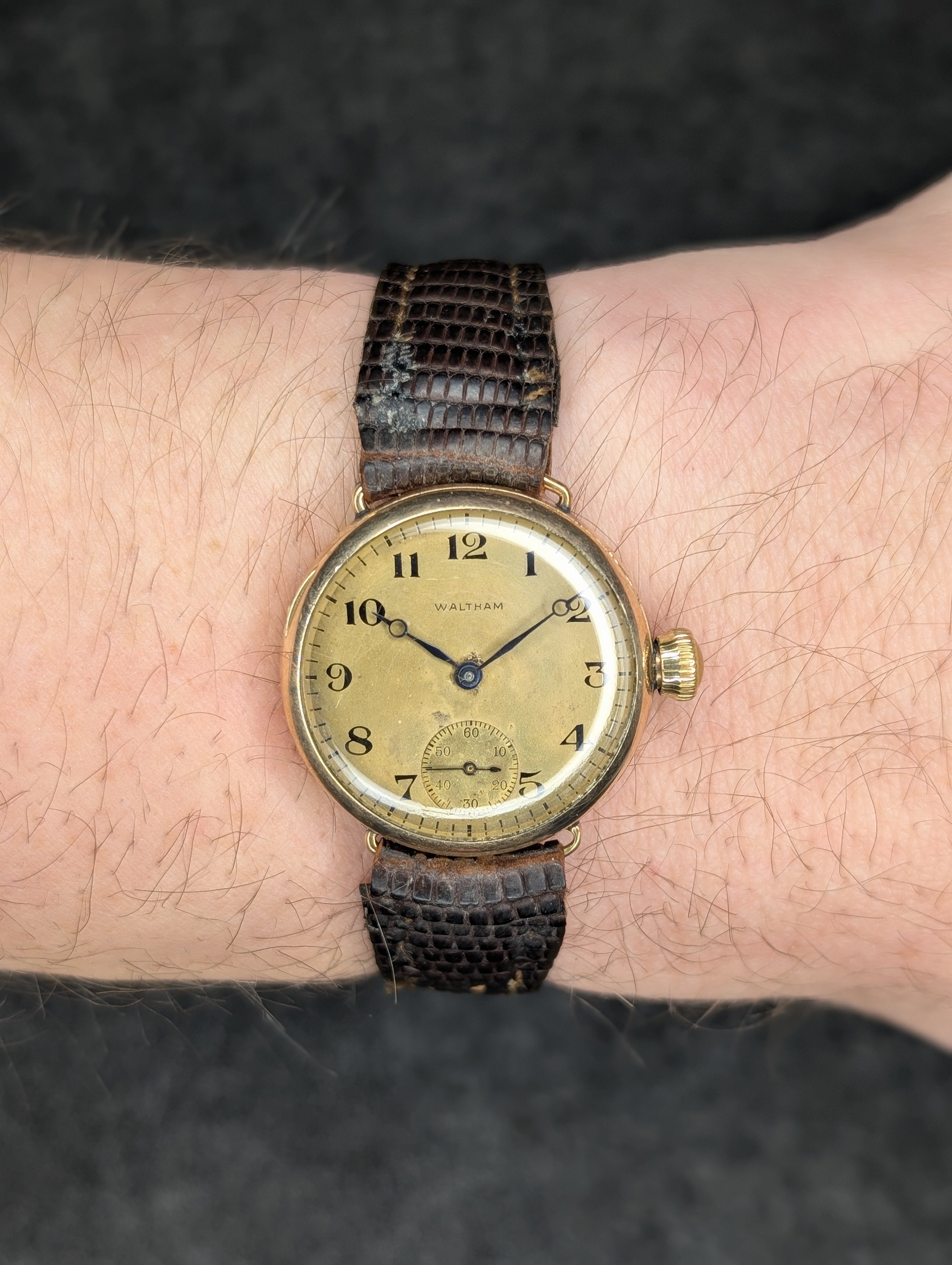 1920's Waltham Trench Watch - Manual Wind