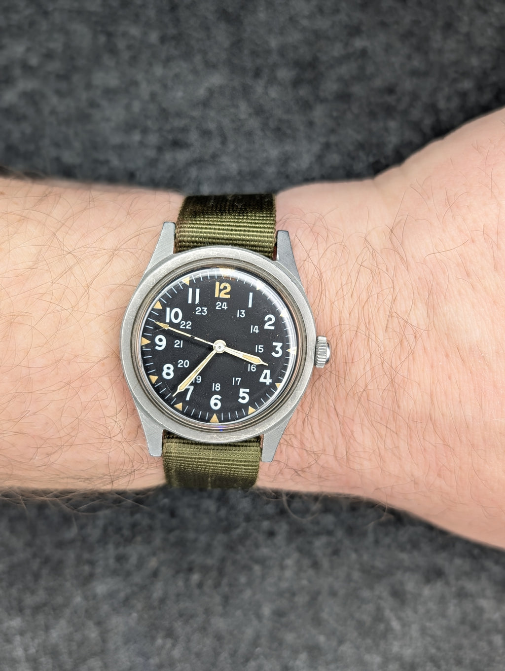 1968 Benrus MIL-W-3818B - Military Issued (Just Serviced)