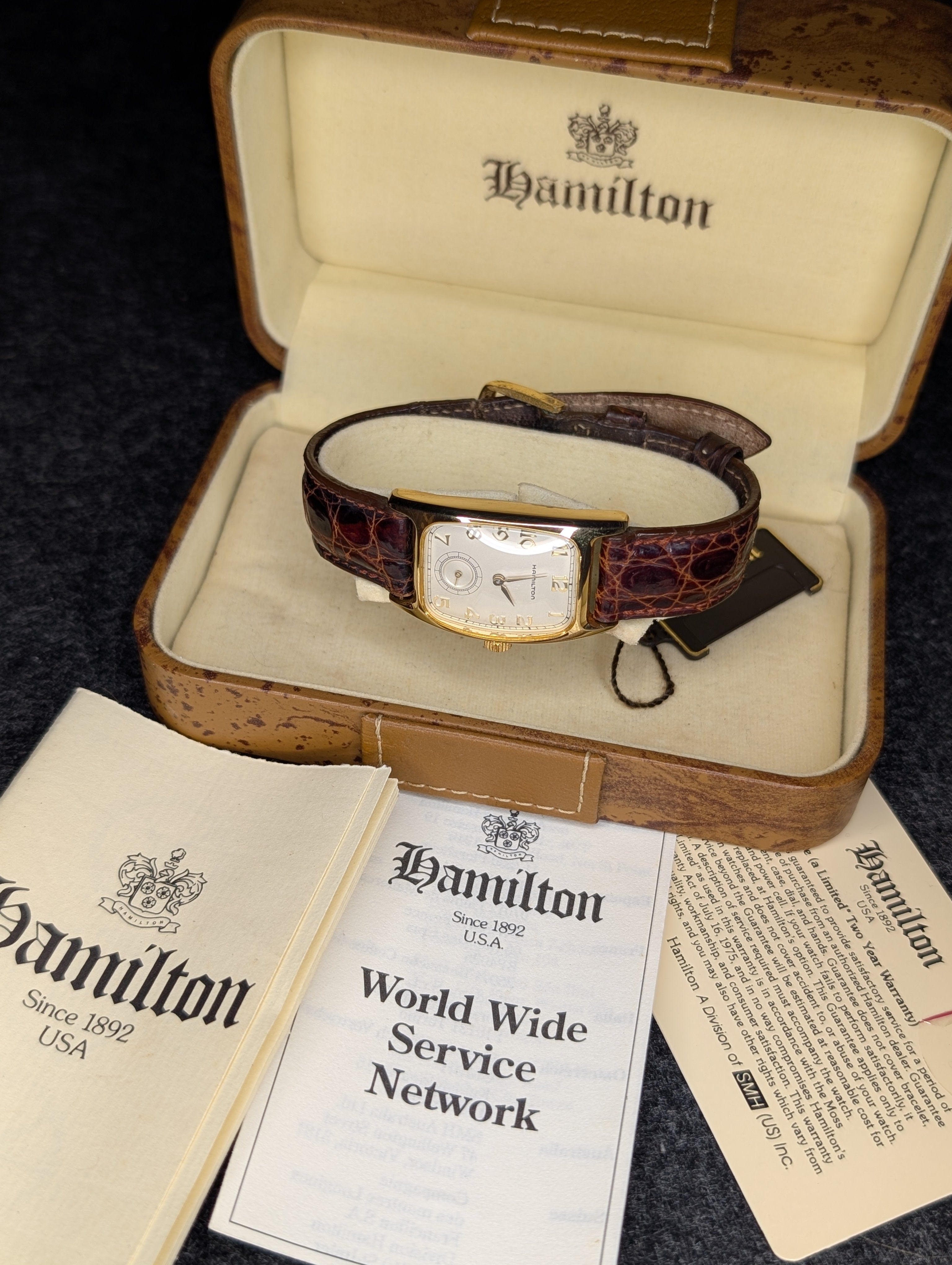 1980's Hamilton Boulton 6264 - Quartz (Box & Papers)