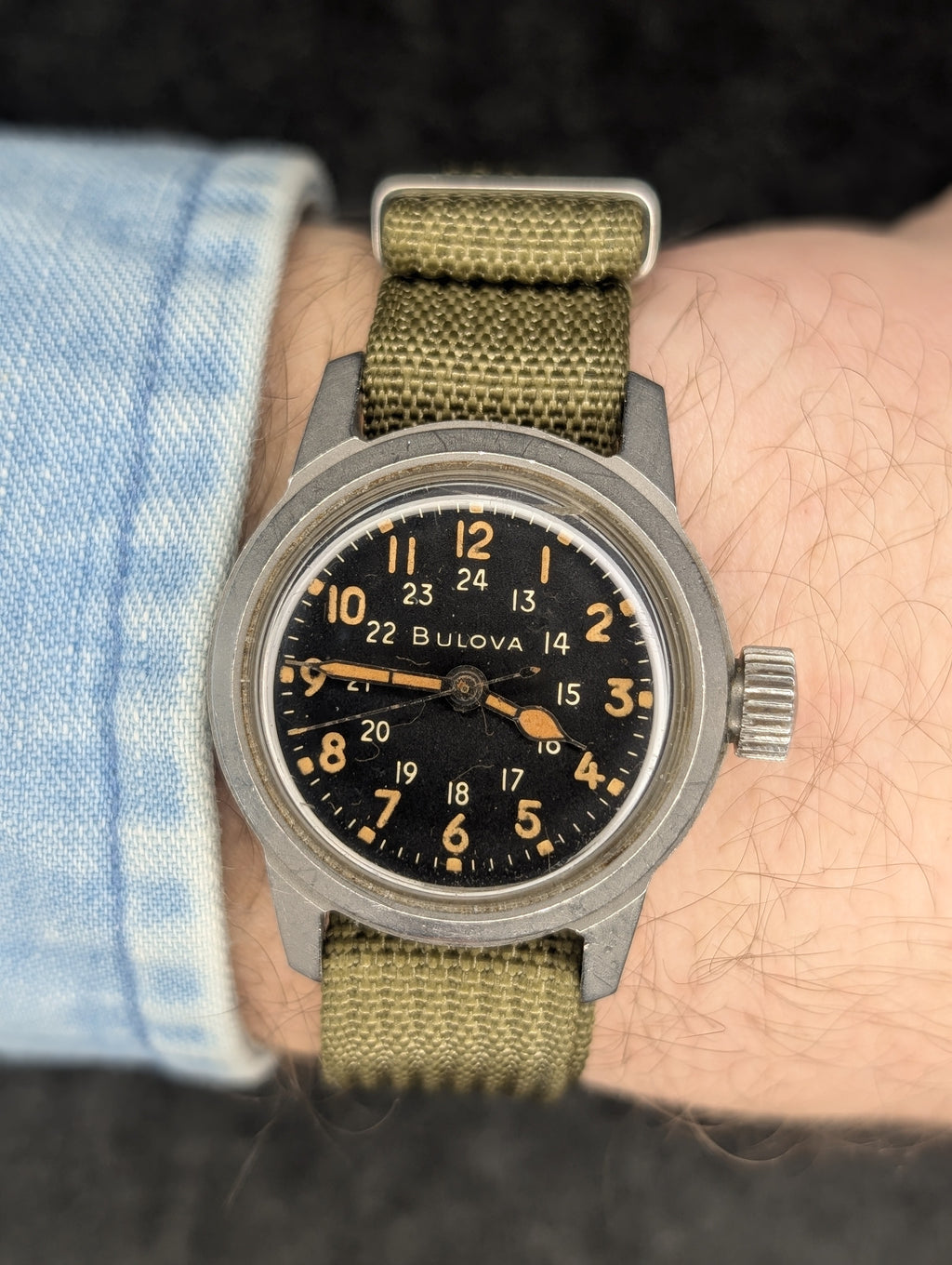 1950's Bulova A17A - Military Issued