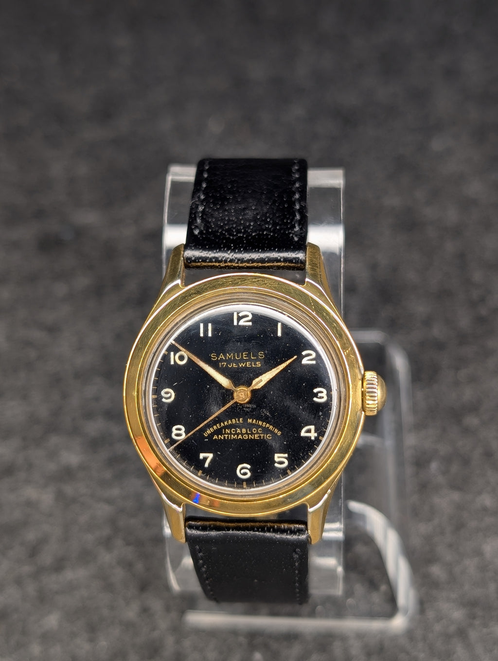 1950's Samuels 17 Jewel - Manual Wind
