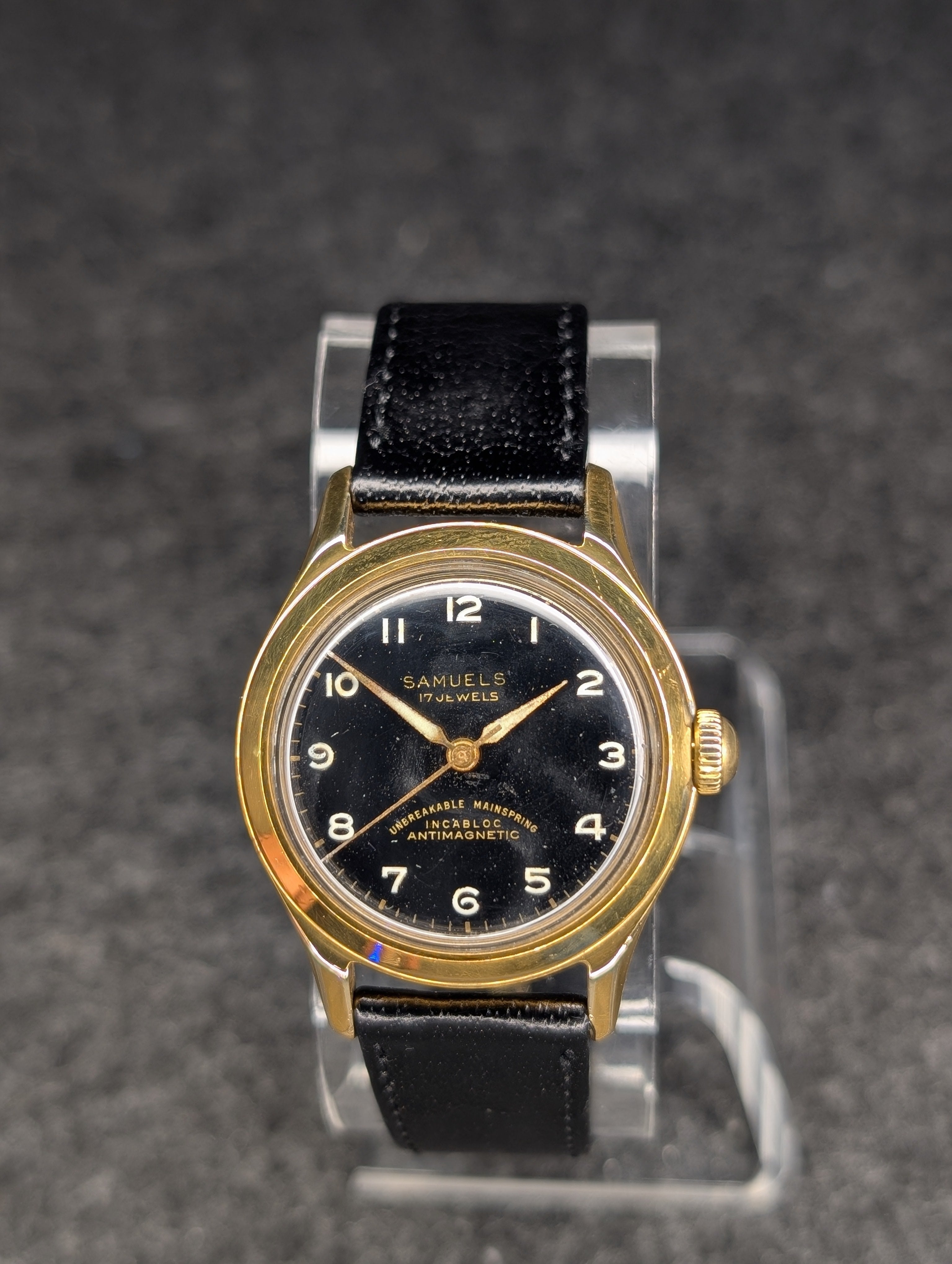 1950's Samuels 17 Jewel - Manual Wind