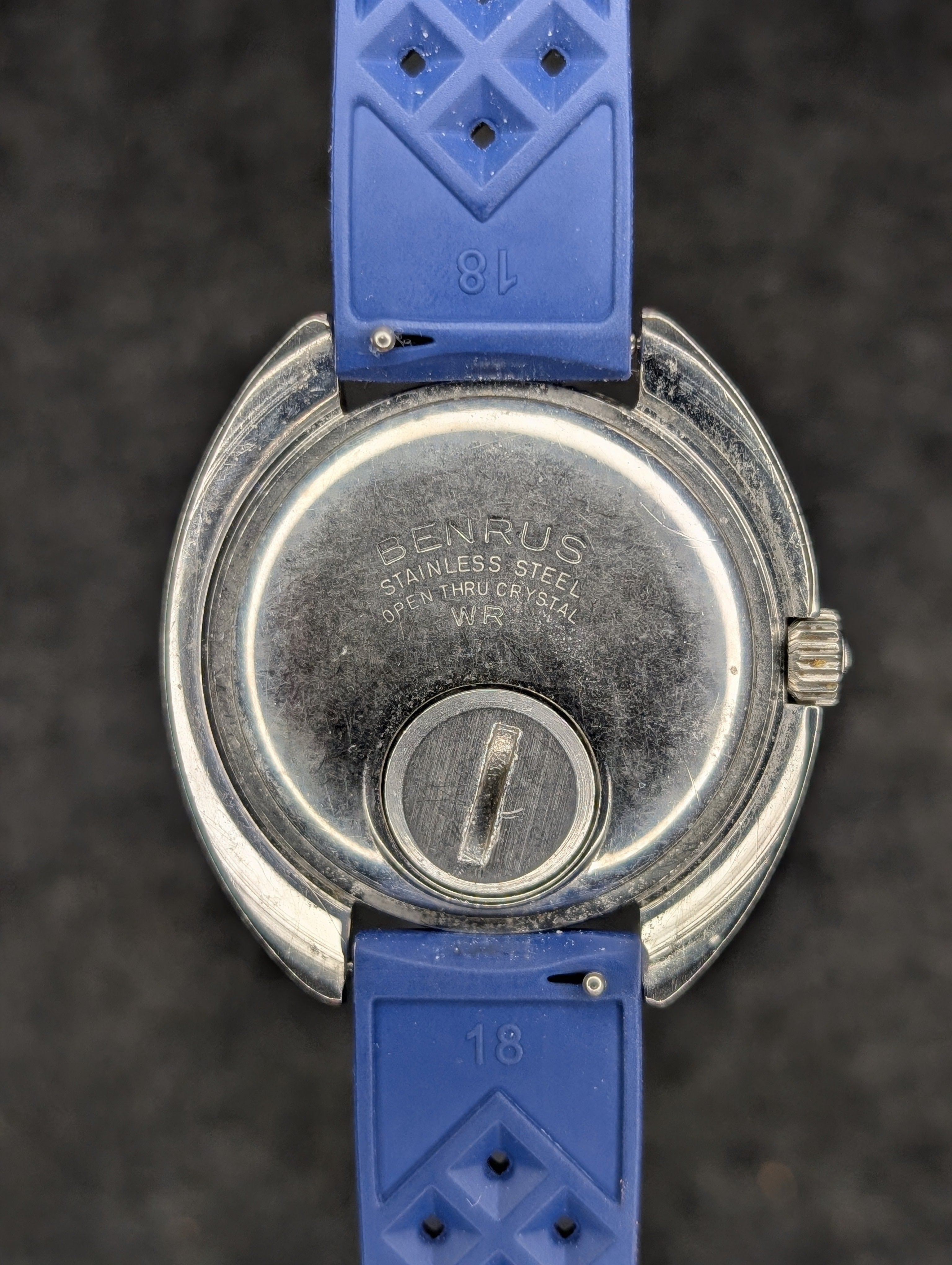 1970's Benrus Citation Diver (Original Band and Original Box) - Electronic