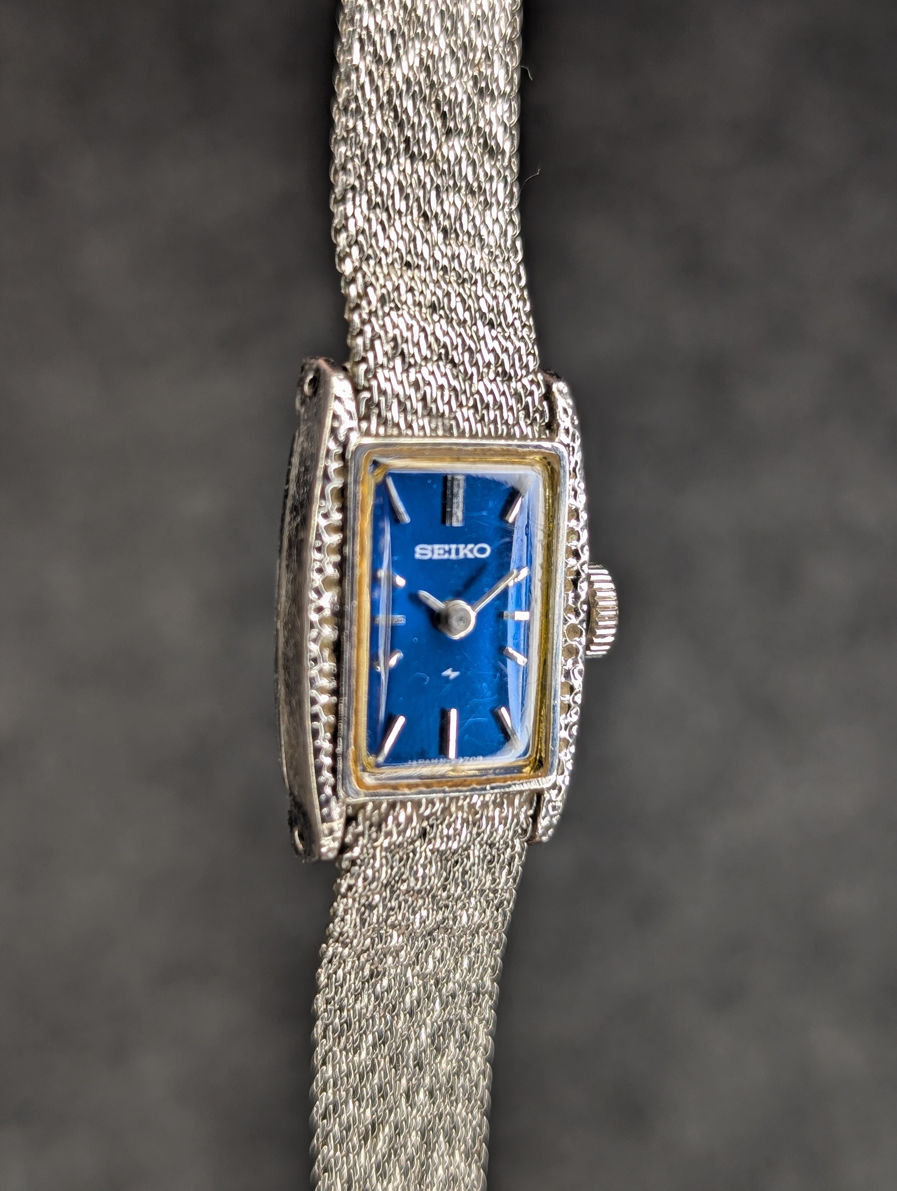 1970's Seiko Blue Dial - Manual Wind