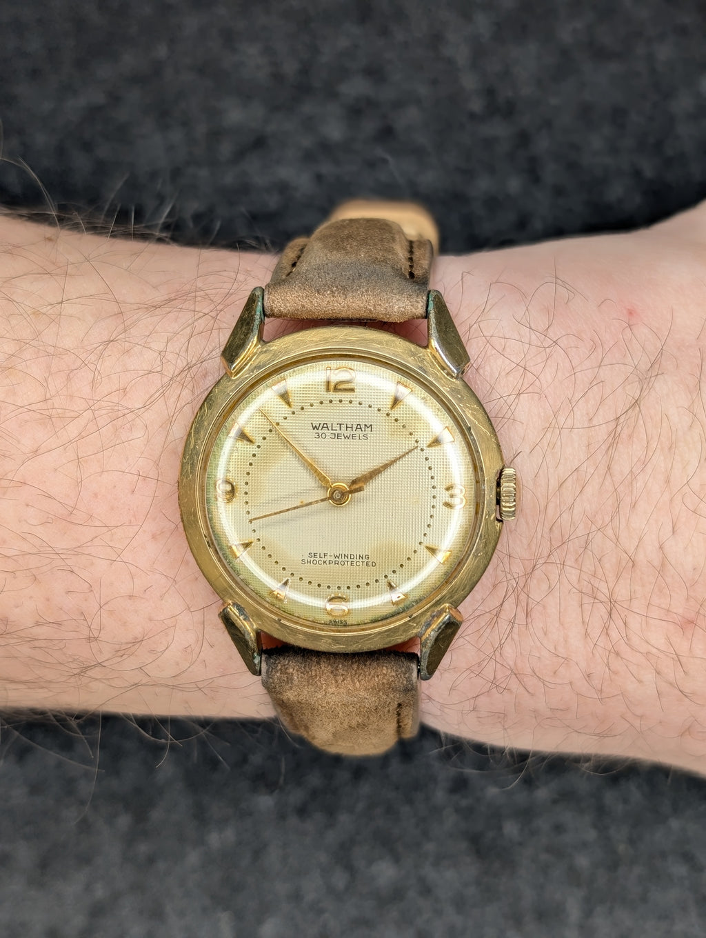 1950's Waltham 30 Jewels - Self-Winding (Serviced)