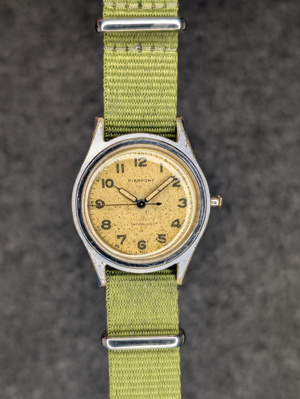 1940's Pierpont Military Field Watch - Manual Wind