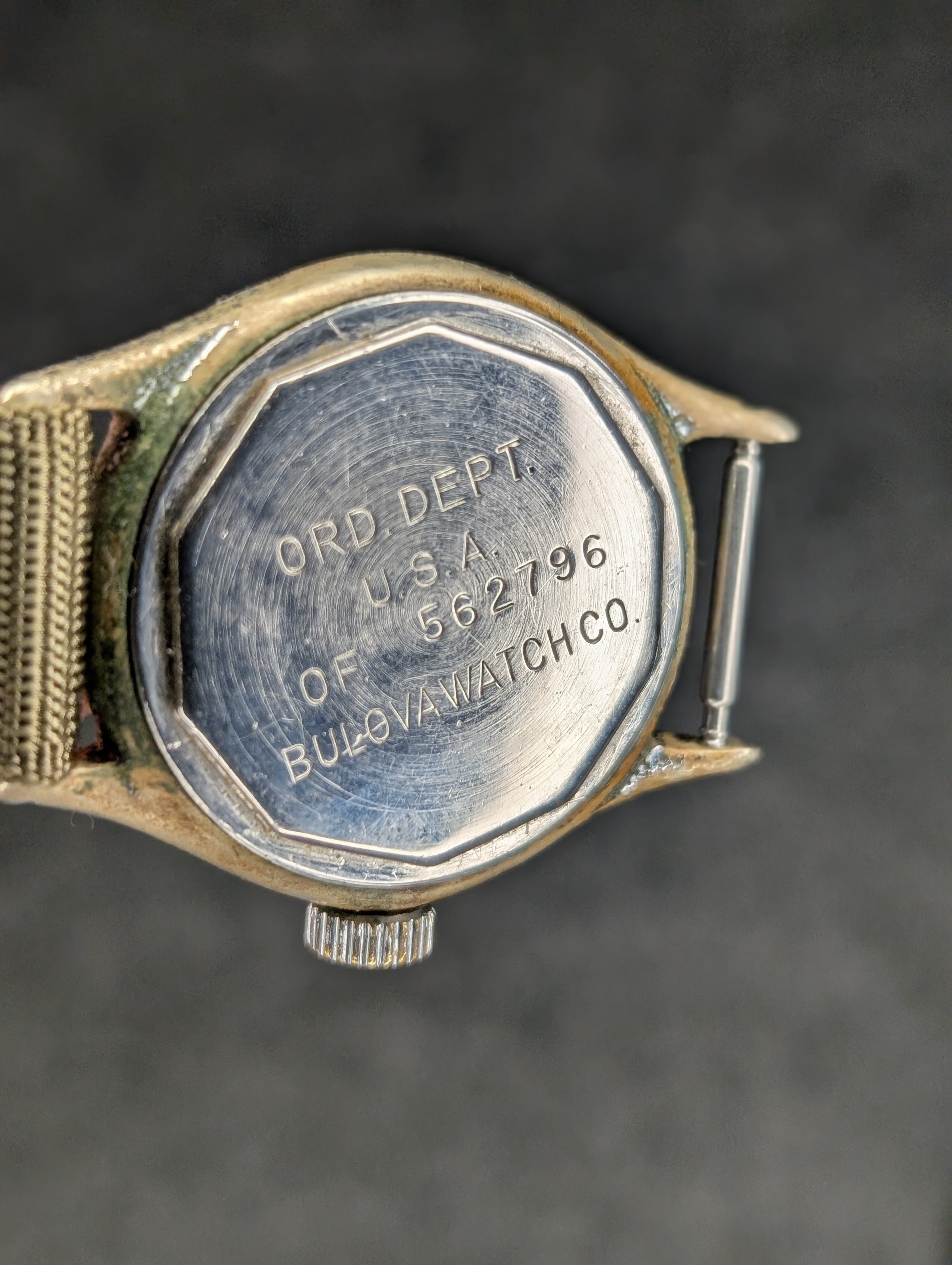 1940's Bulova Ordinance Dept - Military Issued