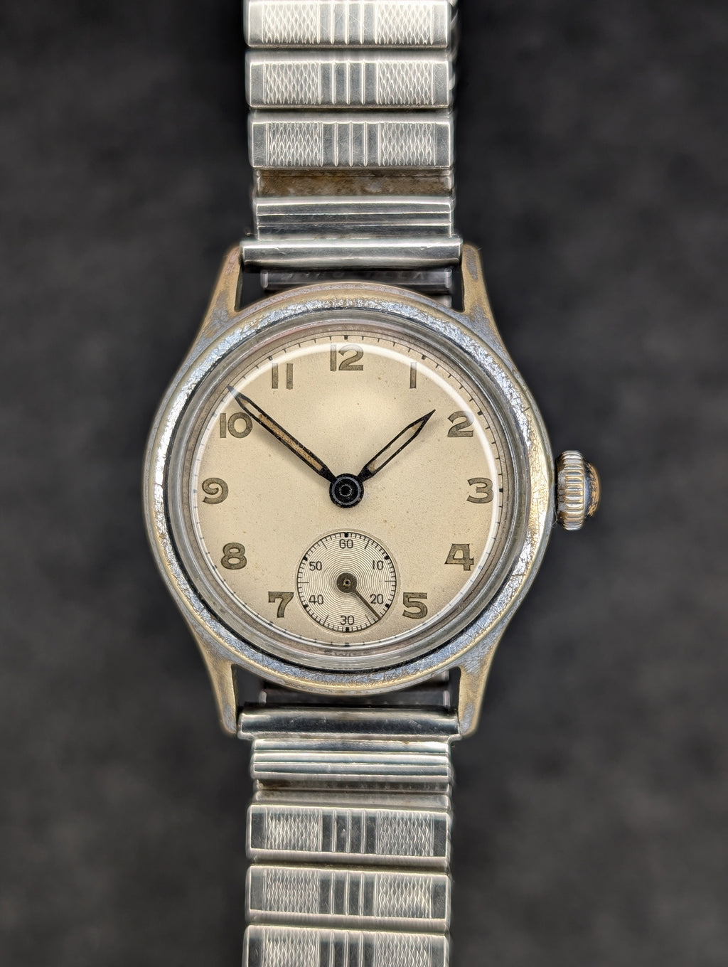 1940's Military Sterile Dial - Manual Wind