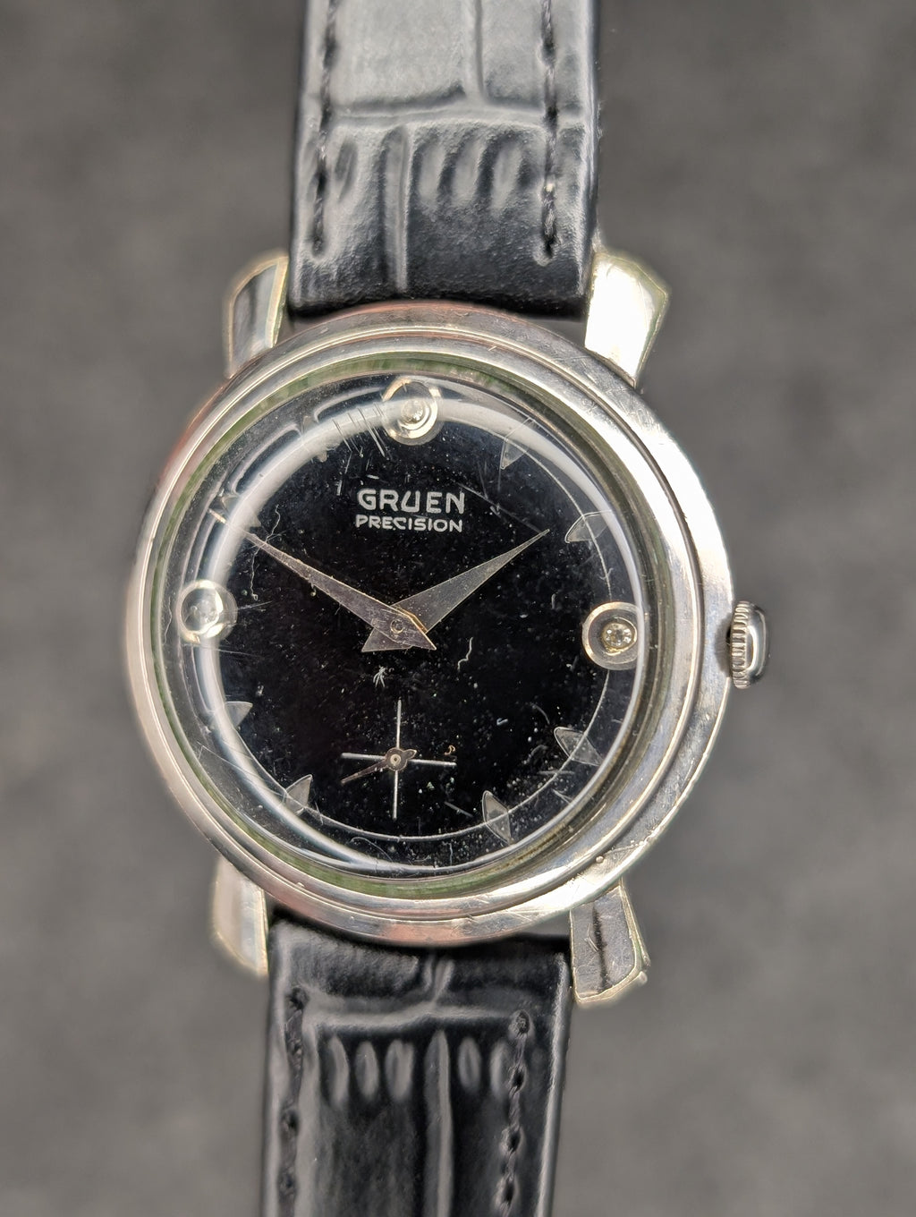 1950's Gruen Precision Diamond 915 - Manual Wind