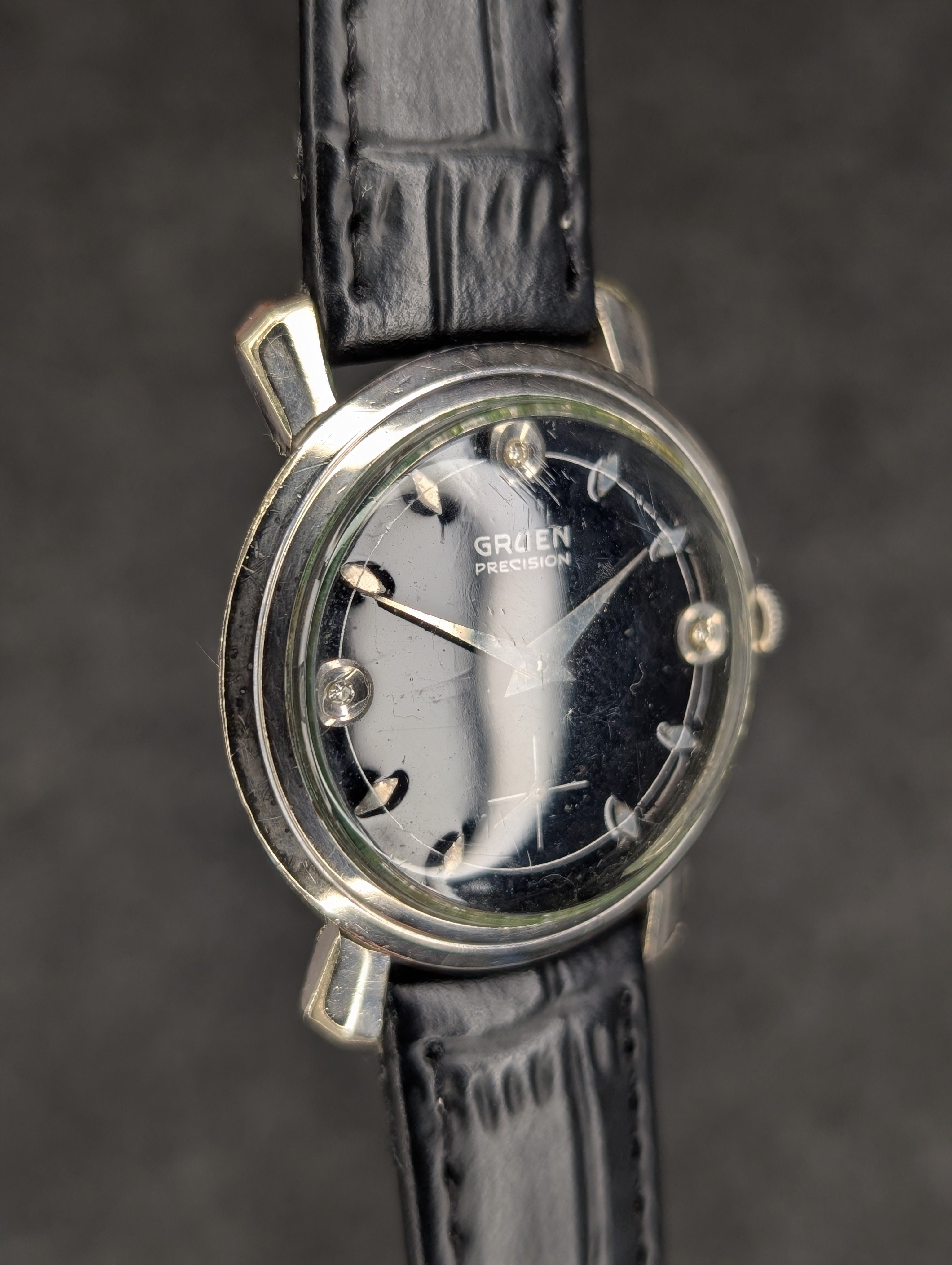 1950's Gruen Precision Diamond 915 - Manual Wind