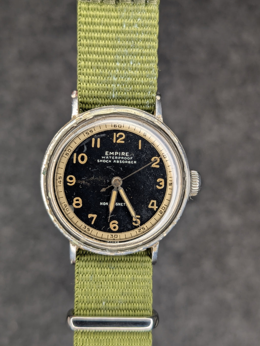 1950's Empire Military Watch