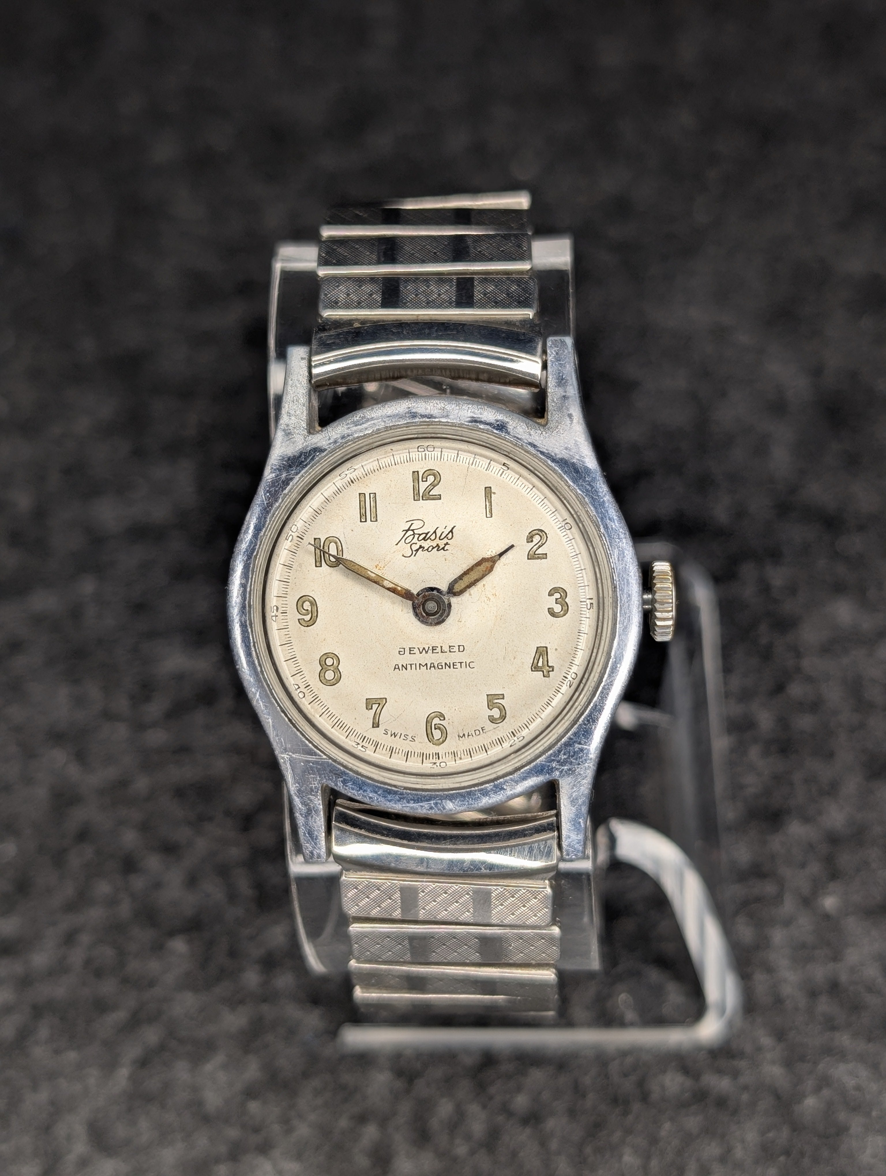 1950's Basis Sport Swiss Made- Manual Wind