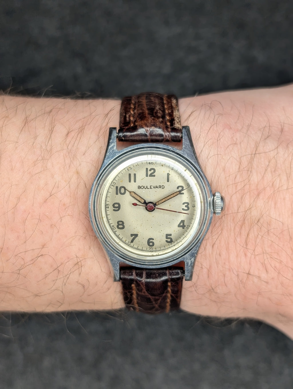 1950's Boulevard Military Field Watch - Manual Wind