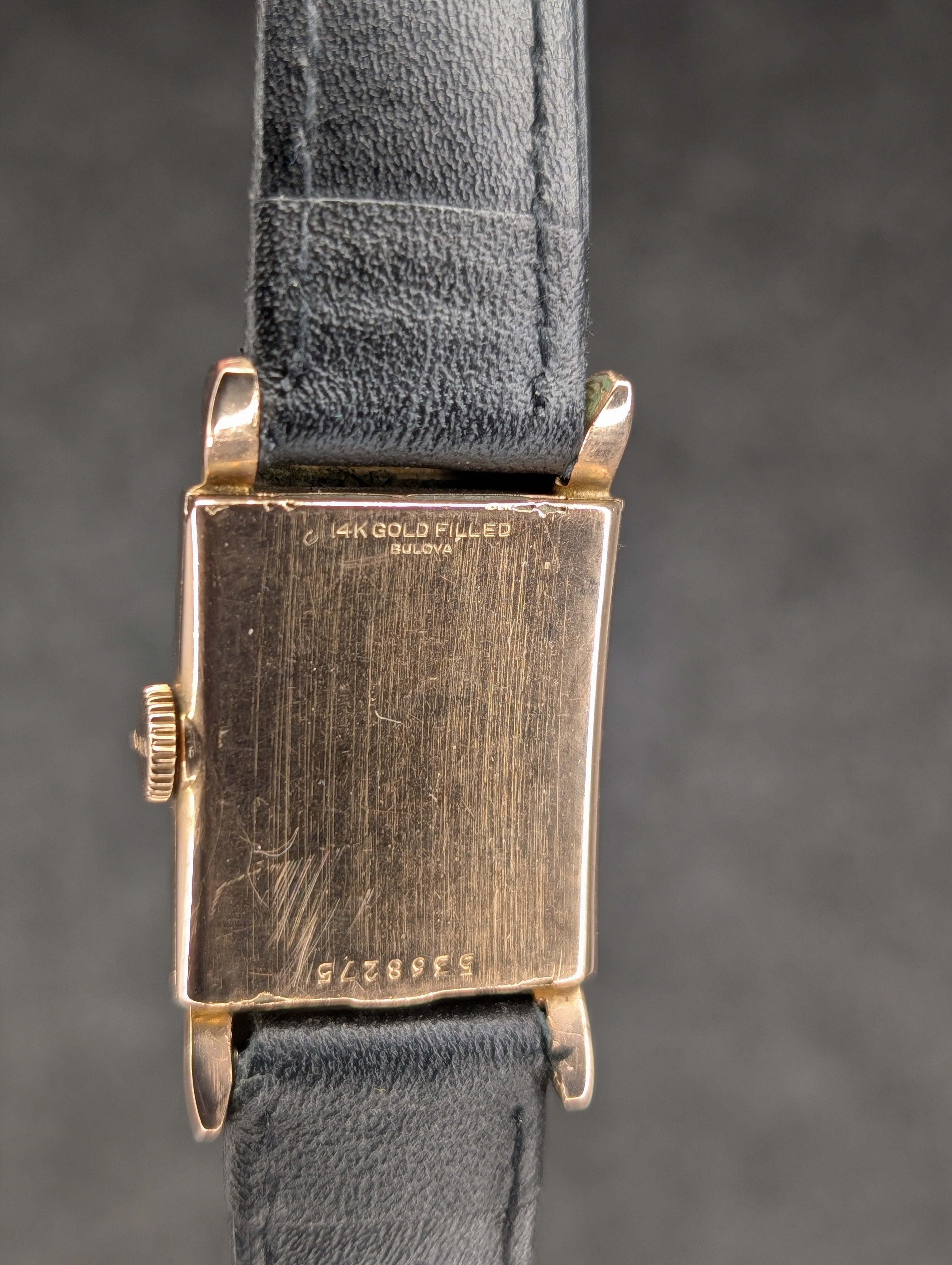 1940's Bulova Squadron - 14k Rose Gold Filled (With Box)