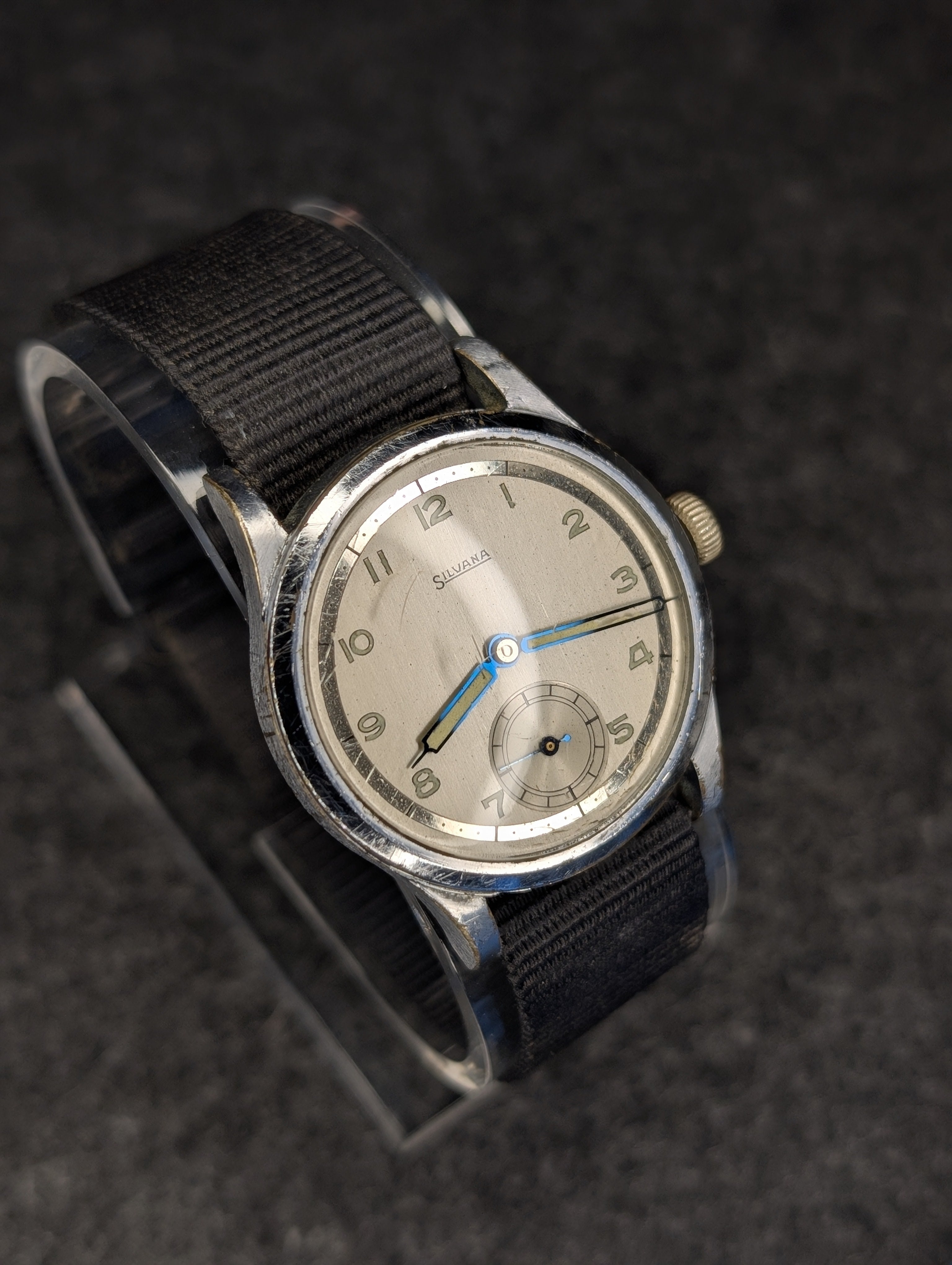 1950's Silvana German Military Watch
