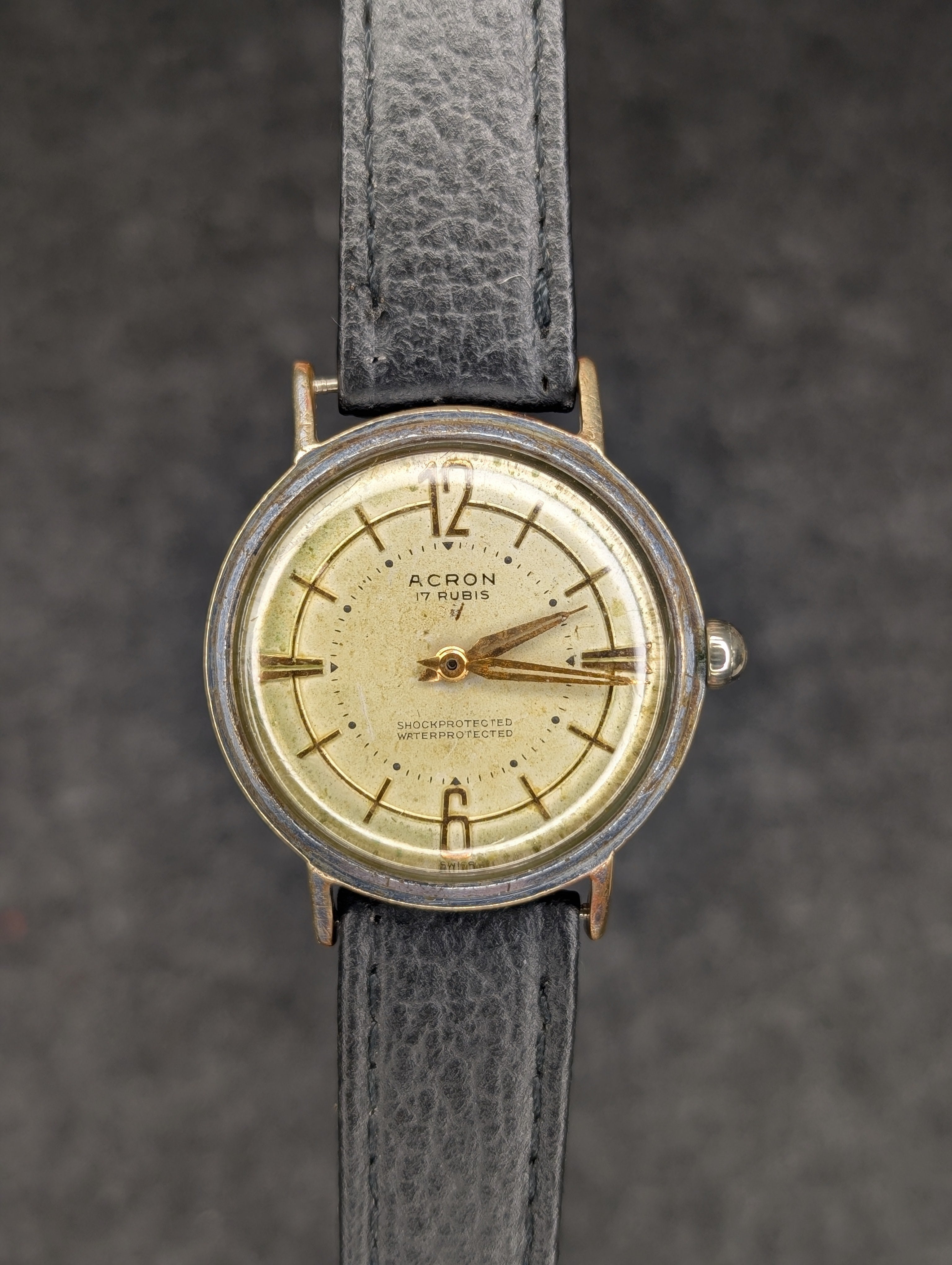 1940's Acron 17 Rubis - Manual Wind