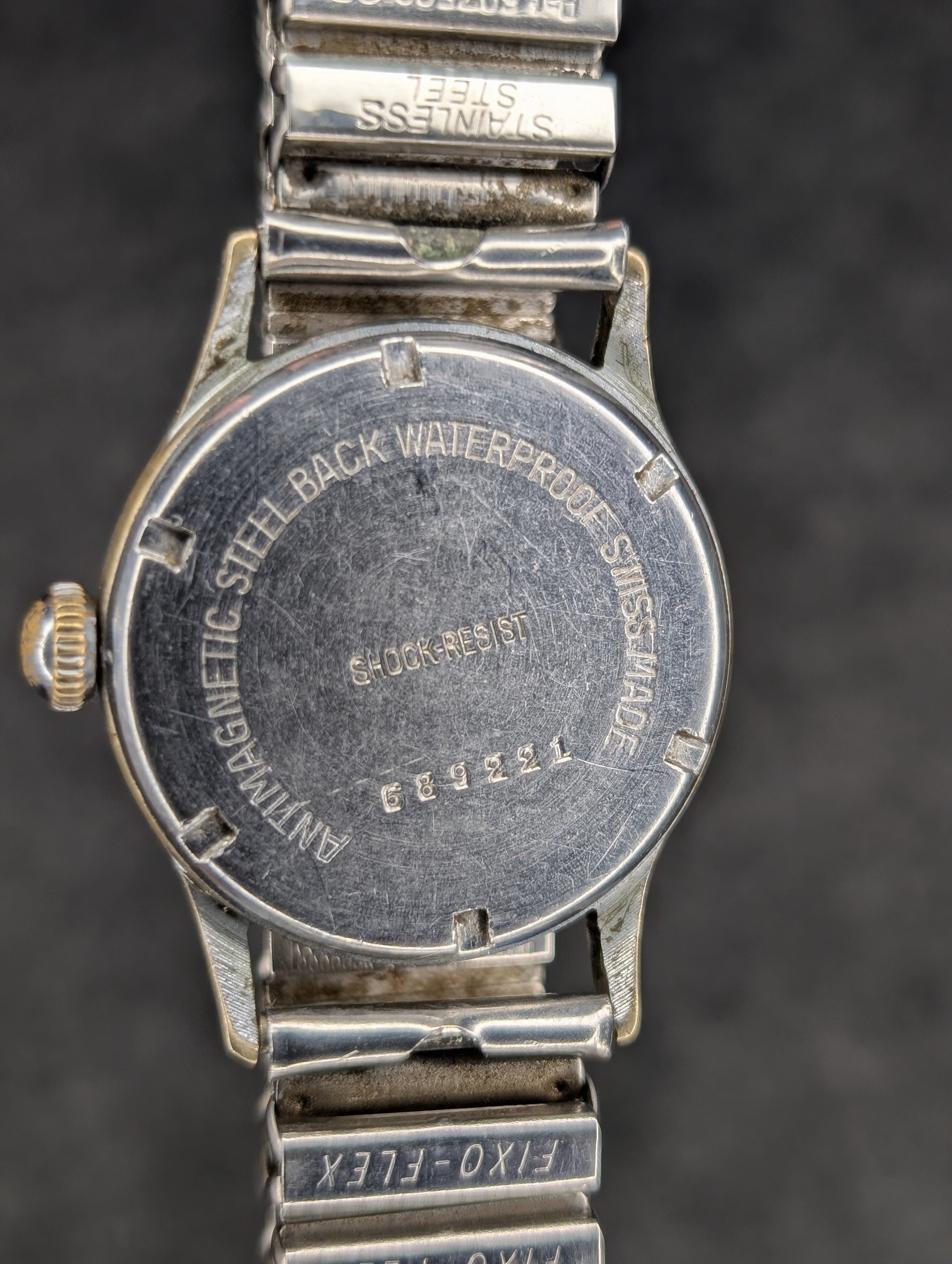 1940's Military Sterile Dial - Manual Wind