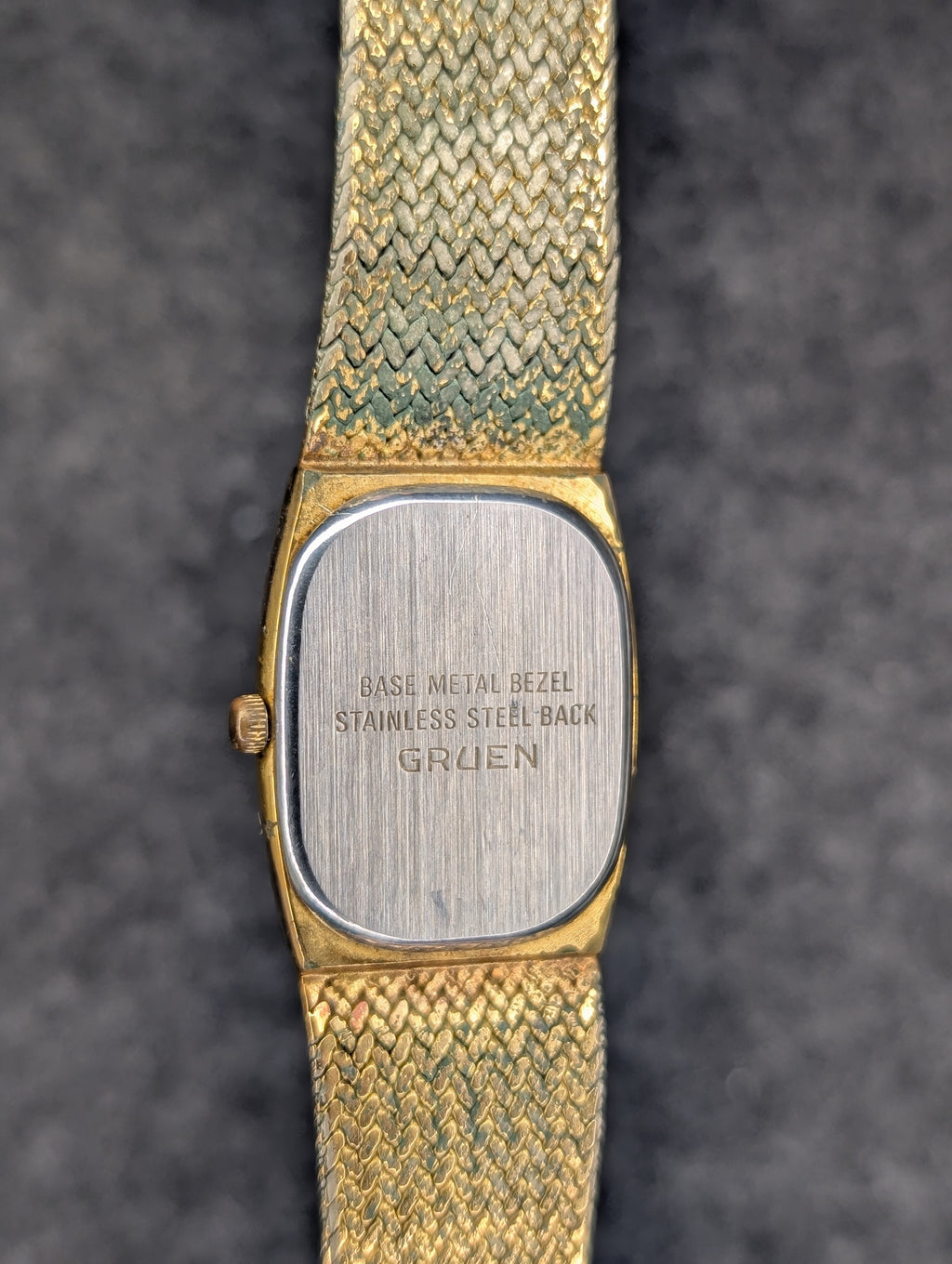 1980's Gruen Precision Integrated Bracelet