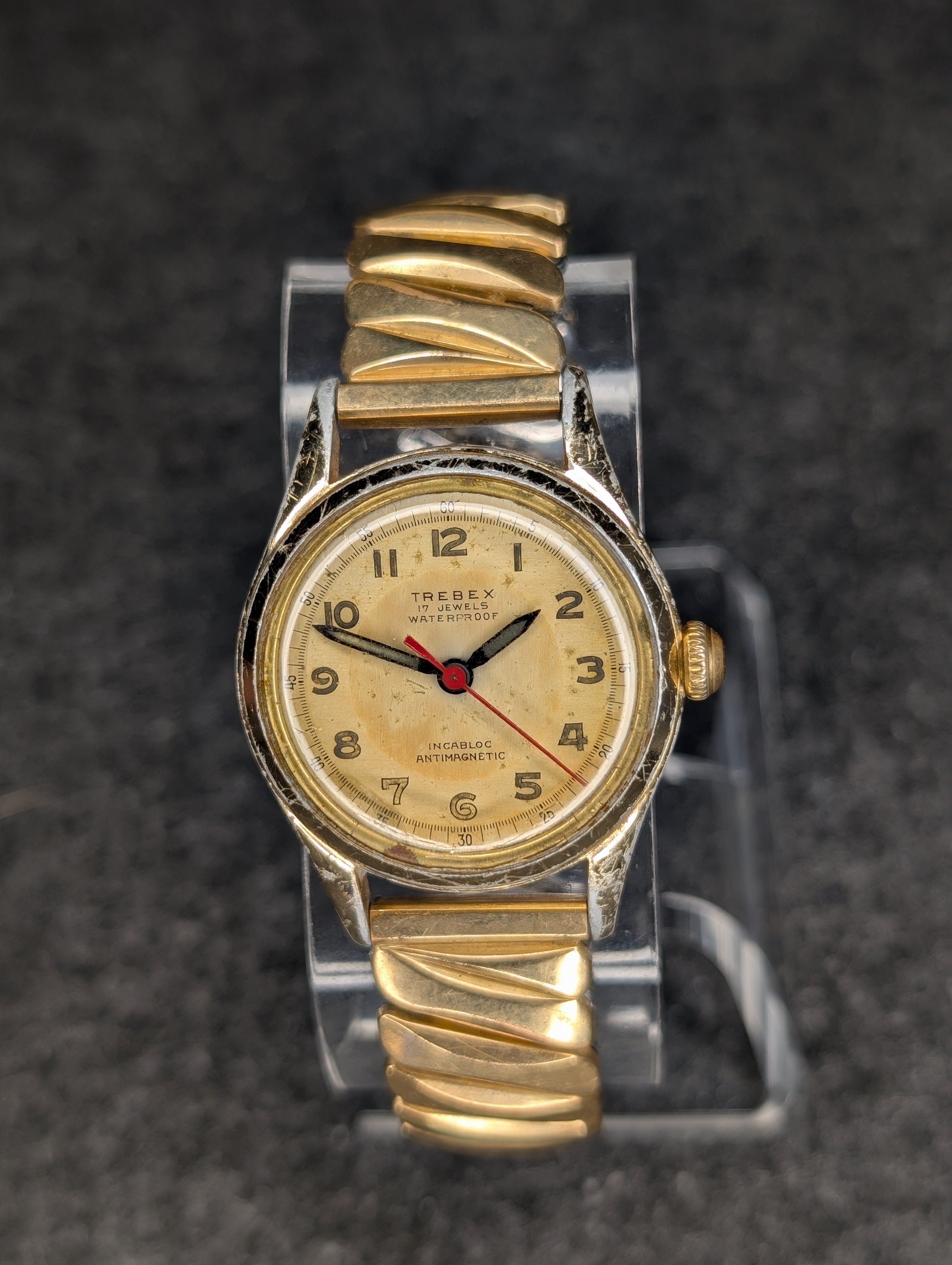 1950's Trebex Field Watch - Manual Wind