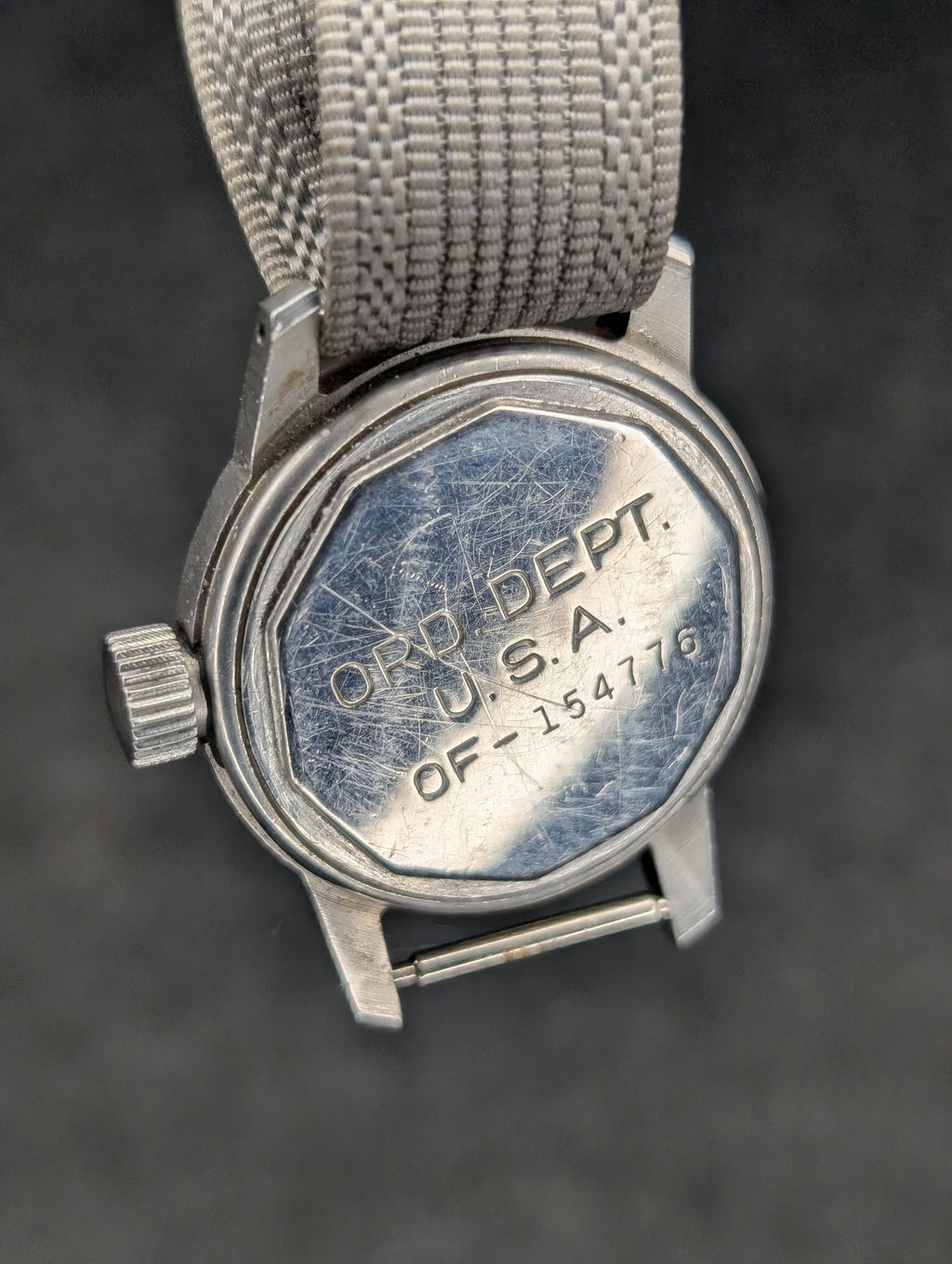 1950's Elgin Ordinance Department Military Issued - Manual Wind