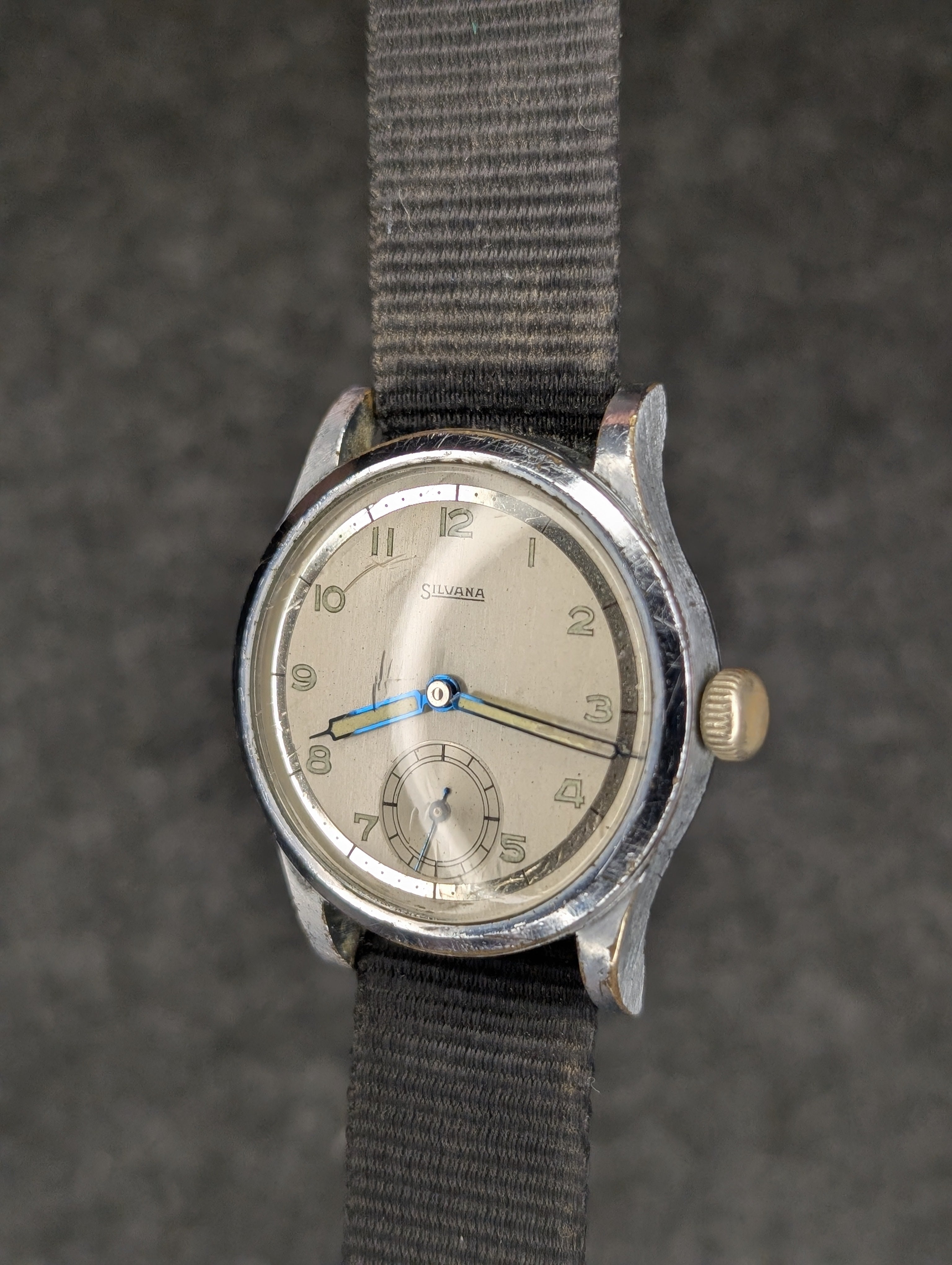 1950's Silvana German Military Watch
