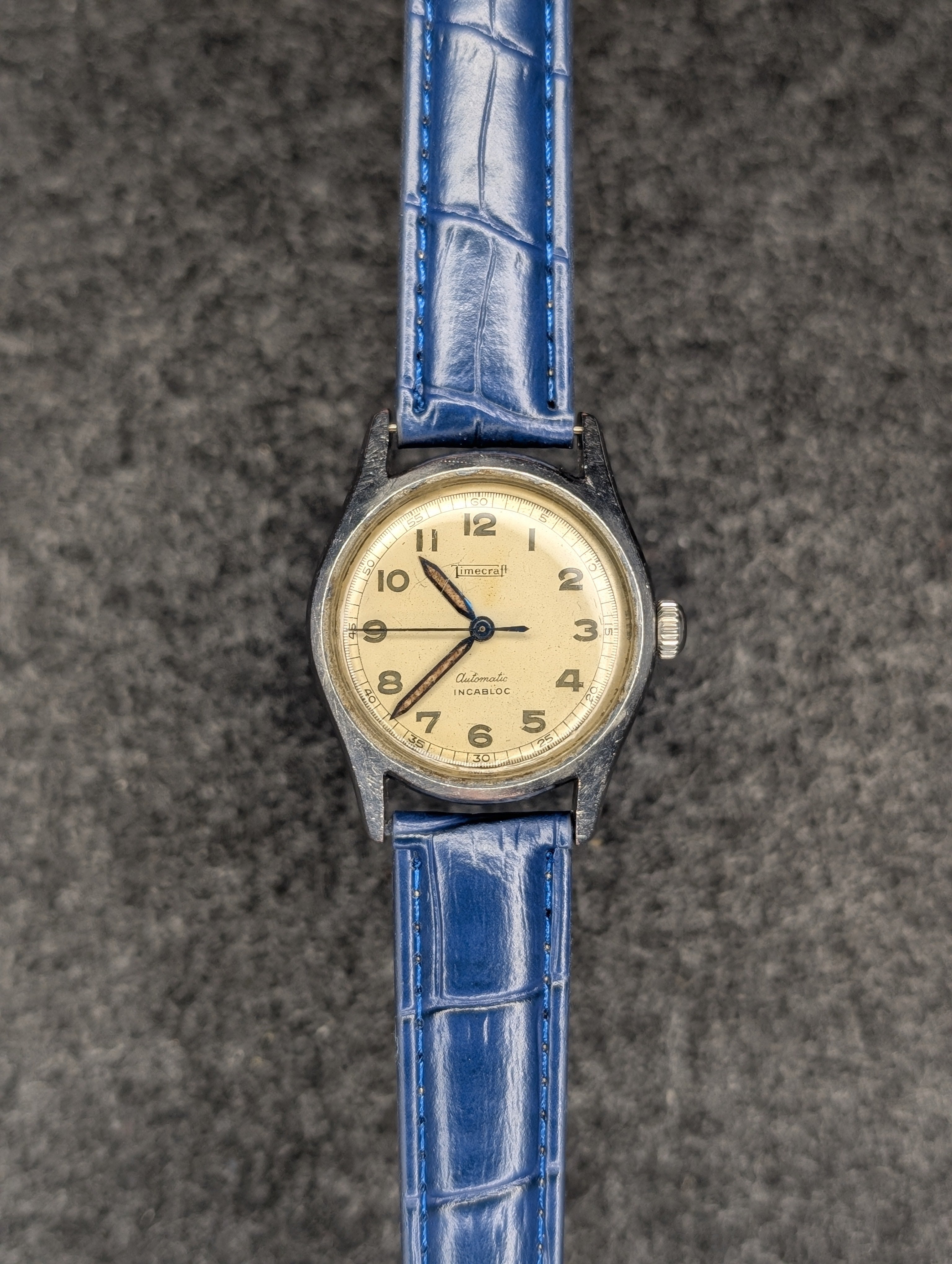 Timecraft Watch 1950's Timecraft Automatic Field Watch – Dusty Dials